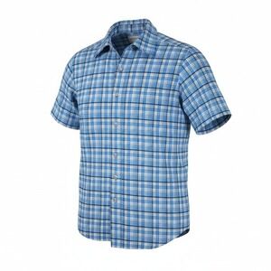 Great Northwest Clothing Company Shirt Mens L Blue Plaid Short Sleeve Button Up